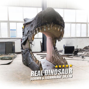 Escultura <span class=keywords><strong>de</strong></span> <span class=keywords><strong>Cabeza</strong></span> <span class=keywords><strong>de</strong></span> <span class=keywords><strong>Dinosaurio</strong></span> <span class=keywords><strong>de</strong></span> Fibra <span class=keywords><strong>de</strong></span> Vidrio para Decoración <span class=keywords><strong>de</strong></span> Paredes <span class=keywords><strong>de</strong></span> Parques Temáticos - Product Image 3