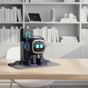 Robot de Juguete Emo Go Home con Control por Aplicación, Funciones de Baile, Material Plástico y Estación de Carga - Product Image 1