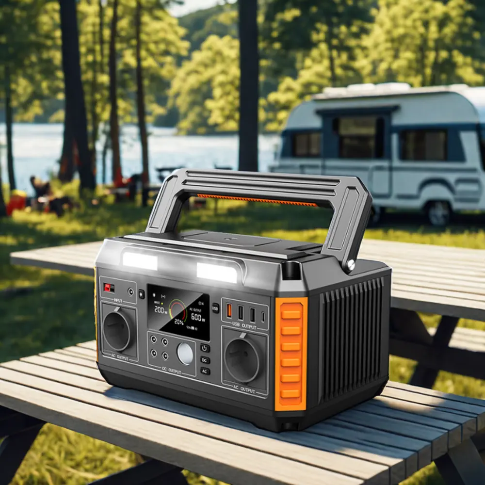 600W A6 high-power Portable outdoor Energy storage power supply Solar charging Self driving camping backup battery