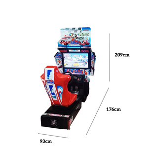 Máquina de Juego de Carreras de Coches Sim Racing Rig Outrun 32, Juego de Arcade de Carreras, Simulador de Conducción con Monedas - Product Image 1