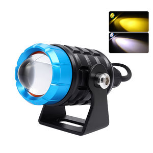 ไฟหน้า LED ขายดี กันน้ำ ไฟตัดหมอก U1 มินิสปอร์ตไลท์ สองสี ใช้แทนไฟเดิมสำหรับมอเตอร์ไซค์ รถบรรทุก ATV - Product Image 2