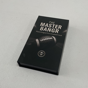 Tùy Chỉnh EVA Bọt Xốp Chèn Cứng Nhắc Giấy Bao Bì Hộp Hot Sang Trọng Nam Châm Màu Đen Từ Hộp Quà Tặng - Product Image 2