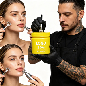 Bálsamo para tatuajes portátil de lujo, en presentaciones de diferentes tamaños y con un empaque hermético y cuidado, bálsamo para el cuidado de la piel con logotipo personalizable. - Product Image 4