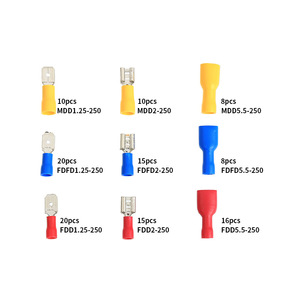 ชุดขั้วต่อแบบถอดเร็วสำหรับวิศวกรรมเคมี 122 ชิ้น ขนาด 0.5 มม. 12-22awg กล่องพลาสติก วัสดุ PC แบบยุโรป - Product Image 3