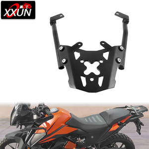 XXUN pièces de moto support de porte-bagages arrière étagère à bagages Support de boîte arrière pour <span class=keywords><strong>KTM</strong></span> <span class=keywords><strong>390</strong></span> <span class=keywords><strong>Adventure</strong></span> 390ADV 2020 2021 2022 2023 - Product Image 1