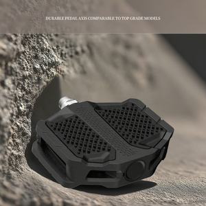 LEWEE LW-PP208 de pédale de vélo B289DU Partage de vis antivol Pédale de vélo publique Réflecteur d'essieu antidérapant Pièces de cyclisme - Product Image 5