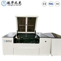 Nouveau graveur laser CO2 YUEHUA YH-3040G 60W certifié CE, refroidi par eau, avec contrôle Ruida et Leadshine pour acrylique, bois, pierre, plastique, MDF