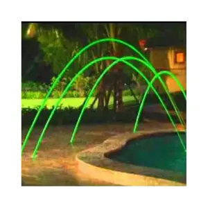 Heim schwimmbad led licht springen jet brunnen laminar 5 m höhe wasser jet brunnen für pool