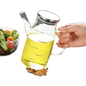 Botella de aceite de borosilicato de alta resistencia, botella de aceite para cocina, salsa de soja, vinagre, condimento, contenedor de aceite grande a prueba de explosiones - Product Image 3