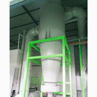 Petit Budget Électrostatique Automatique MDF Ligne De Revêtement En Poudre/Cabine/Four À Gaz