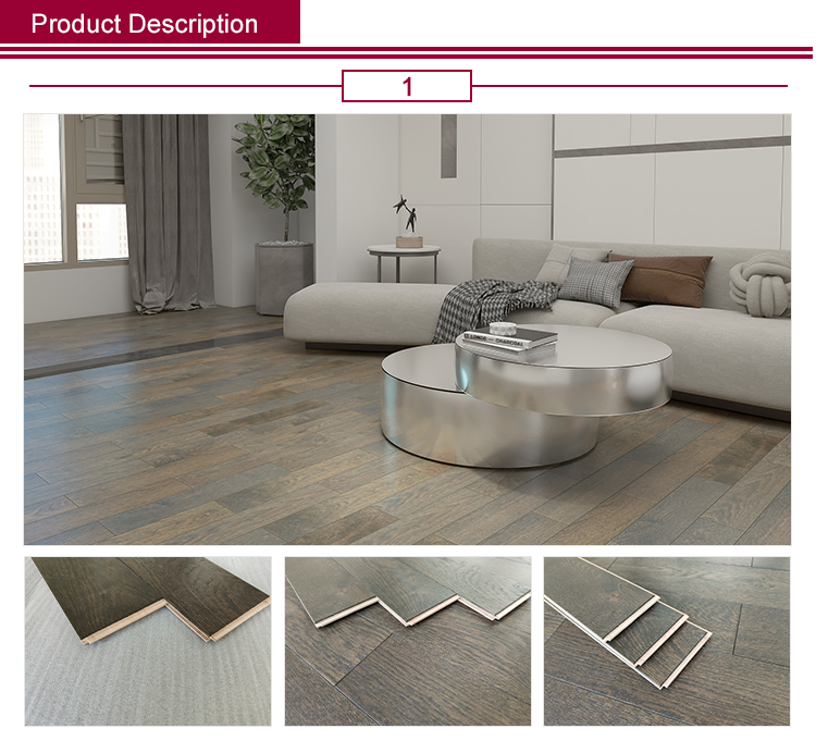 Engineered Oak Floor Hardwood Commercial Home Decor Wood Flooring