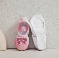 PAS CHER PRIX CHAUSSURE Chaussures De Ballet Paillettes Split-Sole Pantoufles De Danse Enfant Filles Adulte Toile Ballet Danse Pratique Chaussures