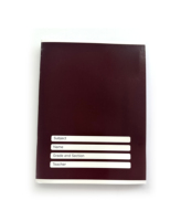 Impression personnalisée Les Philippines Cahier de notes reliure Mauscript Book 2 Quire A5 Cahier d'exercices pour les écoles