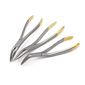 Pinzas de extracción Dental, instrumentos quirúrgicos de acero inoxidable con diseño americano - Product Image 1