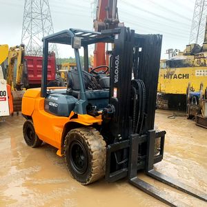 יד שנייה <span class=keywords><strong>toyota</strong></span> 7fd50 מאוזן דיזל כבד 5000 ק "ג עומס מדורג וצריכה נמוכה תחבורה מטען כבד - Product Image 1