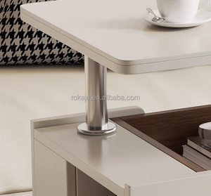 Hot Sales Multifunctional <strong>Side</strong> <strong>Table</strong> Lifting Movable Tea <strong>Table</strong> Sideboard Modern Folding <strong>Storage</strong> Cart Small Trolley Corner <strong>Tables</strong> - Product Image 3