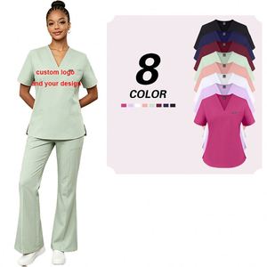 Uniformes Médicos Modernos de Alta Calidad para Mujer, Uniformes de Hospital - Product Image 1