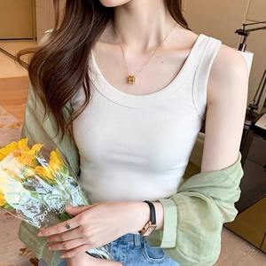 Débardeurs en tricot à bas prix, hauts à bretelles fines, débardeur <span class=keywords><strong>femme</strong></span>, débardeur <span class=keywords><strong>femme</strong></span> à séchage rapide - Product Image 3