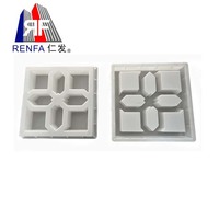 Nouveau design de bloc de verrouillage hexagonal creux de haute qualité, bloc de puits, bloc de béton prémoulé, moule en plastique, personnalisation d'usine