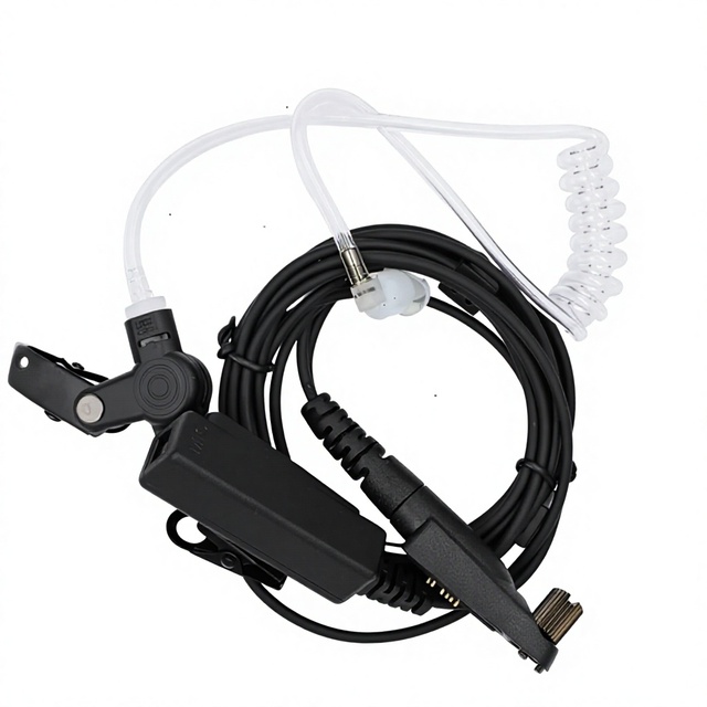 Acoustic Tube Earpiece Headset for Moto GP328 Plus GP338 Plus F25 A970 T320 W5 Walkie Talkie Radio Accessories L847