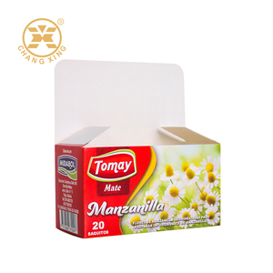 Custom OEM scatole vuote bustine di tè all'ingrosso foglie sfuse scatola di tè imballaggio cartone bianco stampa quadrato per tisana - Product Image 6