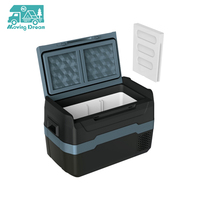JDA RV Accessoire 30L 40L 50L Compresseur De Voiture Réfrigérateur Congélateur Portable USB Charge Réfrigérateur De Voiture pour Camping RV