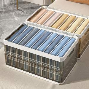 Cajas y Contenedores de Almacenamiento de Plástico de Nuevo Diseño, Organizador de Ropa Individual de Cartón, Rectangular, Estilo Americano, Alta Calidad - Product Image 3