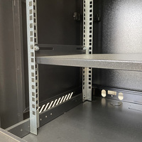 Armoire de serveur réseau murale en acier de 19 pouces 9U