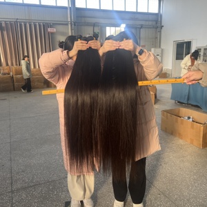 Paquets de <span class=keywords><strong>cheveux</strong></span> humains alignés avec des cuticules vierges crues Os Droit Naturel Soyeux Smoothy Extension de <span class=keywords><strong>cheveux</strong></span> crus vietnamiens - Product Image 4