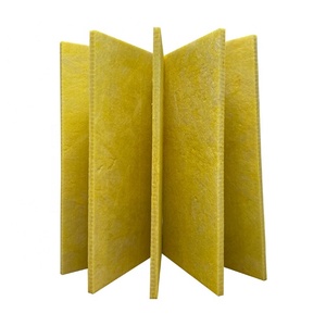 Ce ul KS chứng nhận hơi nước Ống cách nhiệt được hỗ trợ kính len Acoustic Bảng điều chỉnh 32kg/m3 50mm bán cứng nhắc sợi thủy tinh hoặc thủy tinh len Hội Đồng Quản Trị - Product Image 2