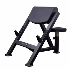 Vigfit Manufactory Preacher Curl Bench Biceps Body Building Machine Seated Preacher Curl security strength training