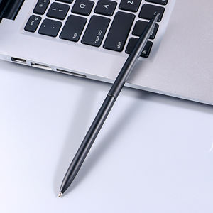 SHULI-Bolígrafo De Metal largo cromado plateado, <span class=keywords><strong>para</strong></span> escritorio, delgado, <span class=keywords><strong>para</strong></span> Hotel, plateado, dorado, rosa y dorado - Product Image 4