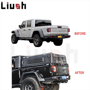 Modificare rinforzare impermeabile Pickup nero baldacchino Tonneau coprivolante posteriore aggiornato kit di copertura del pick-up per Jeep Gladiator JT - Product Image 1