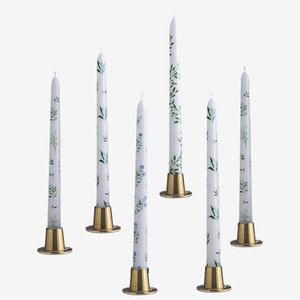 Bougie artistique en cire de soja fraîche européenne de 25 cm, faite à la main, sans fumée, pour dîner romantique, mariage, usage domestique, respectueuse de l'environnement - Product Image 5