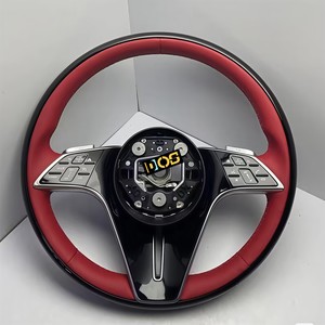 Volante de Fibra de Carbono y Cuero DOS para <span class=keywords><strong>Mercedes</strong></span> <span class=keywords><strong>AMG</strong></span> <span class=keywords><strong>GT</strong></span> <span class=keywords><strong>63</strong></span> CLA CLS E <span class=keywords><strong>S</strong></span> C Class SL W177 W176 W211 W212 W213 W218 W221 W463 - Product Image 1