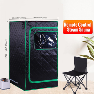 Sauna vapeur portable pour la maison, design pliable, utilisation familiale en intérieur, <span class=keywords><strong>d</strong></span>étoxification du corps entier - Product Image 2