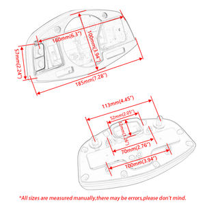 Carcasa para Velocímetro de Motocicleta Compatible con <span class=keywords><strong>Honda</strong></span> <span class=keywords><strong>CBR</strong></span> <span class=keywords><strong>600</strong></span> <span class=keywords><strong>RR</strong></span> 2007 <span class=keywords><strong>2008</strong></span> 2009 2010 2011 2012 F5 07-12 - Product Image 2