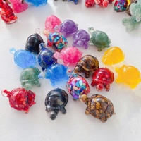 Sculpture créative en résine tortue, thème amour ange et fée, décoration en cristal pour la maison et le bureau, souvenir de collection, cadeau en gros