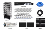 Pantalla LED HD para Interiores en Oferta, P2.97, Ahorro de Energía, Alquiler de Pantallas LED para Escenarios, Fondo de Video LED para Centros Comerciales/Aeropuertos/Hoteles