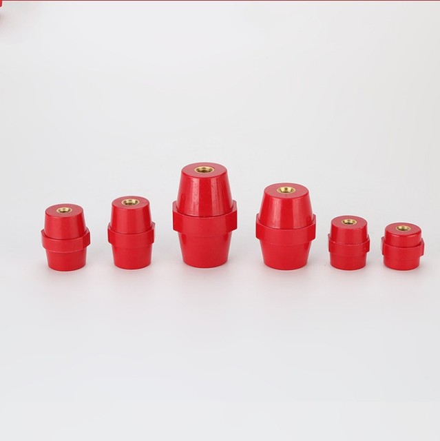 SM51*M10 Red insulator Insulated post M10*51 low voltage bus bar insulator