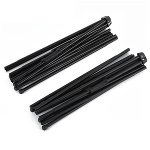 63inch cao gấp ngay lập tức Áp phích hiển thị giá vẽ đen thép kim loại telescoping nghệ thuật hiển thị dễ dàng lắp ráp với mang túi - Product Image 6