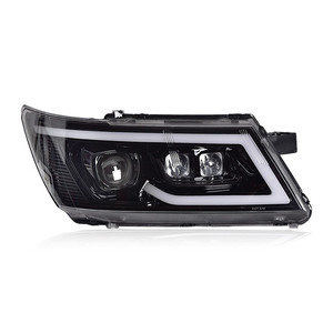 Gruppo Fari a LED per Dodge Journey 2009-2019 con Lente Proiettore, DRL e Indicatore di Direzione Dinamico, Accessori Auto - Product Image 1