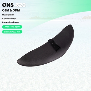 Hydroptère en fibre de carbone ultra léger ONS Feuille d'aile avant pour kitesurf Wingfoil Surf Foil Water Sports Hydrofoil Pump Wing - Product Image 2