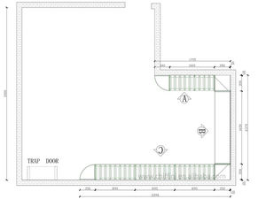 Personnalisé moderne grande cave de rangement d'angle conception LED étagères présentoir à bouteilles montage mural casier à vin en bois - Product Image 6