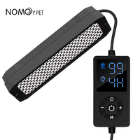 Lampe chauffante pour reptiles NOMOY PET, lumière UVB réglable, UVA+LED, spectre complet, pour dragon barbu, tortue, complément de calcium