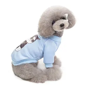 New Design Dog Printed Sweater Doggie Sweatshirt Pet Clothes Dog Hoodie