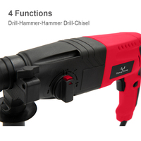 BSCI usine meilleur prix 110v 230v SDS Plus Max 4 fonctions perceuse à percussion rotative électrique filaire pour béton