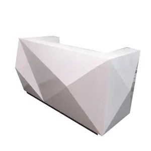 Mobili di design bianco moderno banco della reception per salone palestra revit banco della cassa
