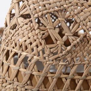 Handmade Malan Grass Straw Cowboy <b>Hat</b> New Design Outdoor Sun <b>Hat</b> Hollow Out Indian Aster Straw <b>Hat</b> - Product Image 3