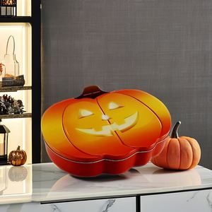 Hallowmas Metal Ornament Storage <b>Box</b> with Dividers for Holiday Decorations & Gifts - Product Image 2